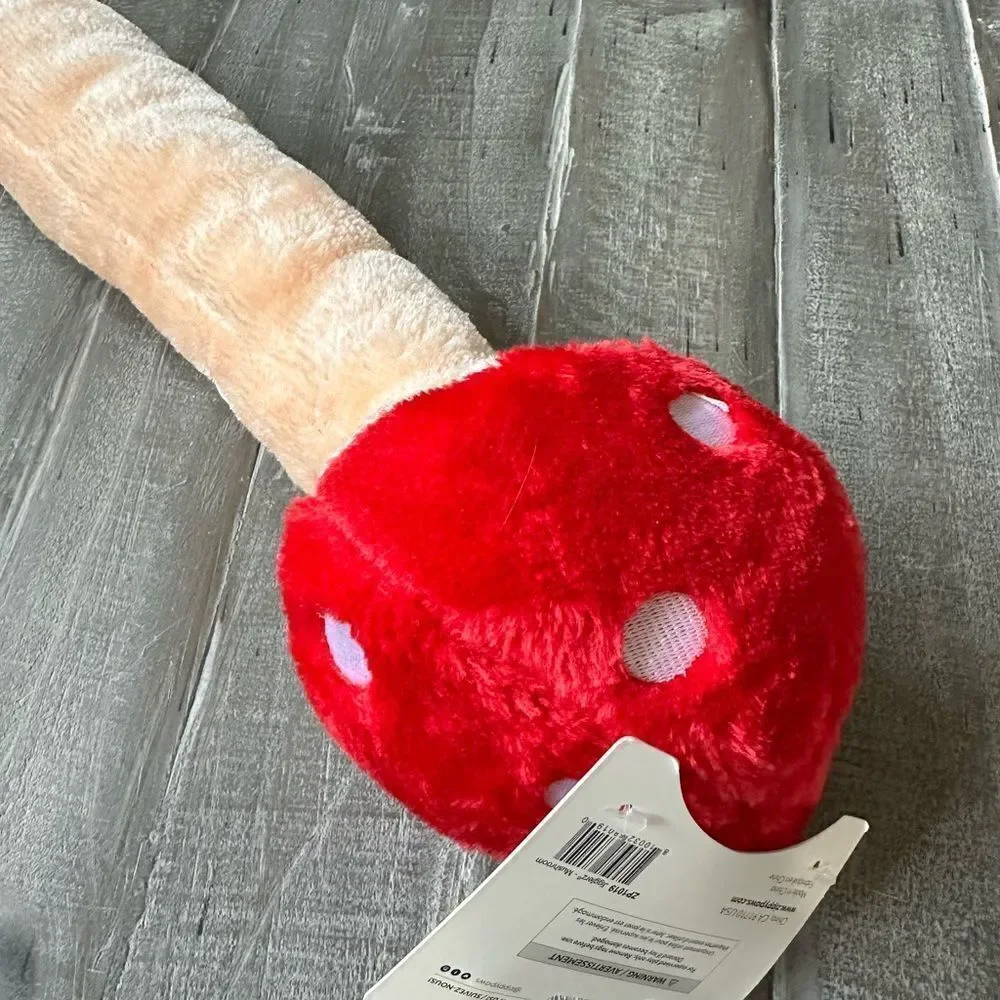 Huge Mushroom Plush Squeaky Dog Toy